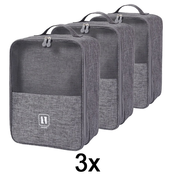 3x Reisetasche für Schuhe | SHOEPACK